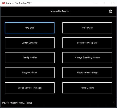 Amazon Fire Toolbox helps install Google apps, change .